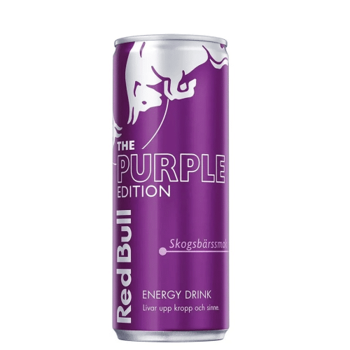 Red Bull Energy Drink purple