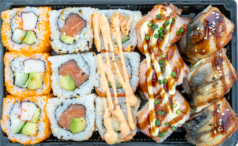 Sushi box C 15 st.