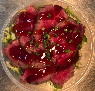 Beef Tataki salade