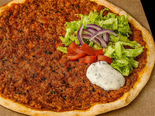 Turkse Pizza met Salade