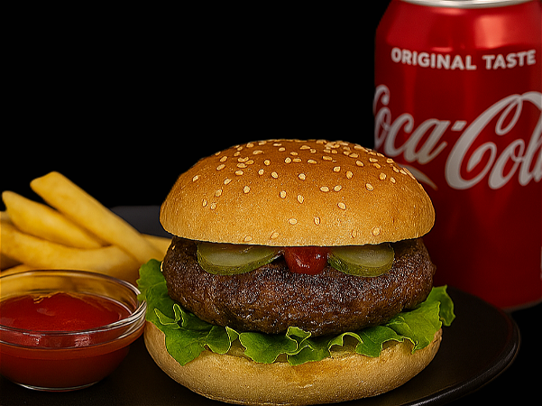 Homemade Hamburger BBQ Menu (groot 180 gram)