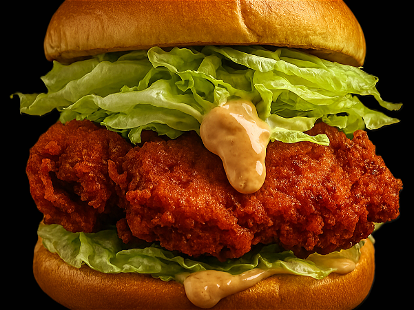 Crunchy Filet Burger Hot &  Spicy