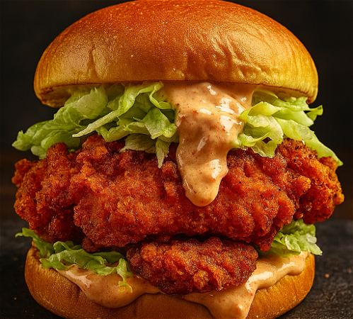 Chicken Thigh Burger