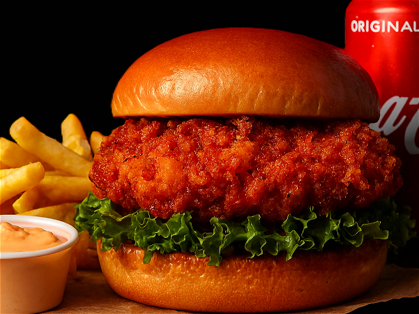 Chicken Thigh Burger Menu