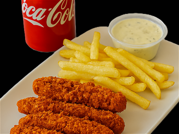 Chicken Strips Hot & Spicy Menu (5 stuks)