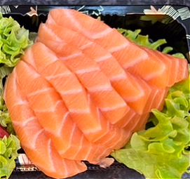 Sashimi Salmon (6 st.)