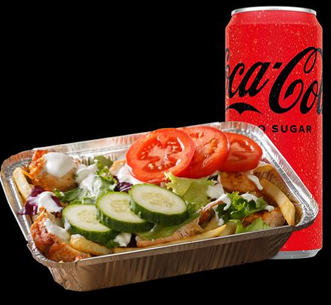 Kapsalon döner menu