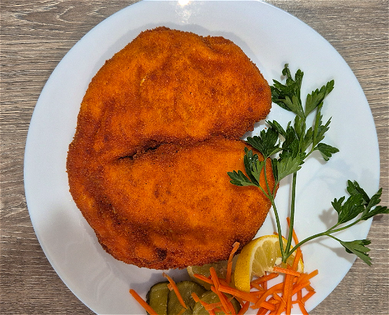 Kipschnitzel los