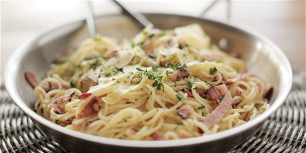 Pasta carbonara