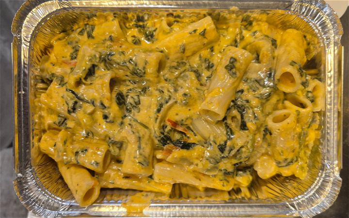 Pasta spinazie