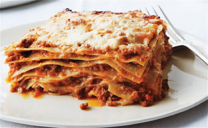 Lasagne bolognese