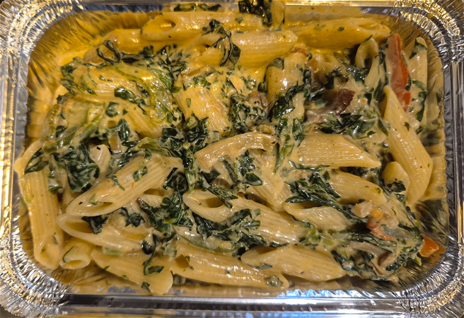 (39) Pasta spinazie