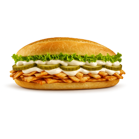 Broodje kip döner Turkse stijl