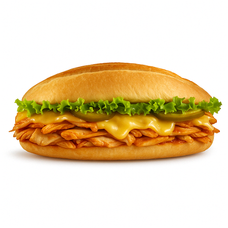 Broodje kip cheesy döner