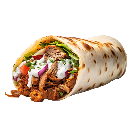 Yufka kip döner klassiek