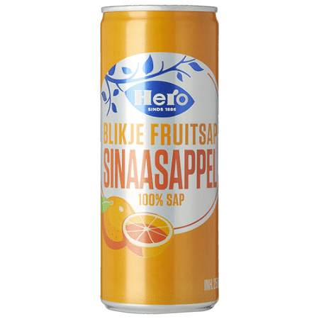 Hero sinaasappelsap 250ml
