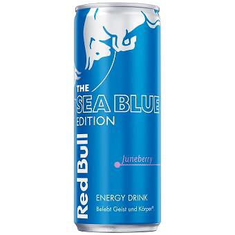 Redbull Sea Blue Edition ~ juneberry (licht blauw)