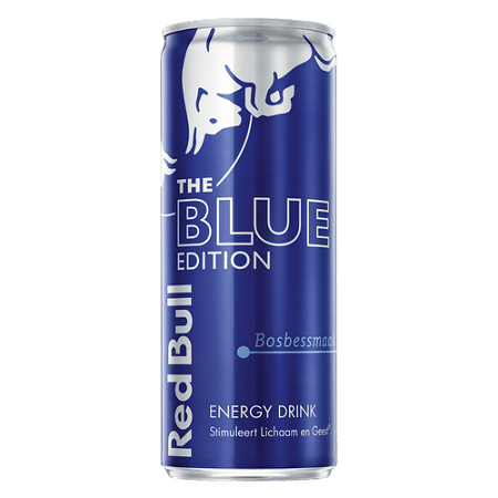 Redbull Blue Edition ~ bosbes (donker blauw)