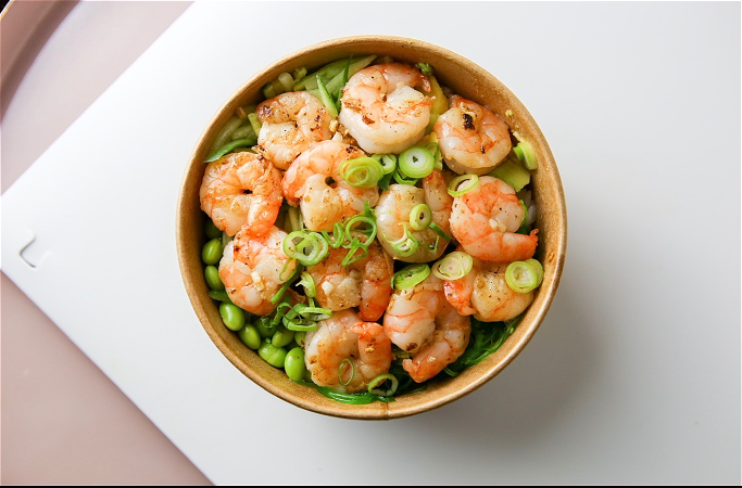 Vanamei garnalen pokebowl