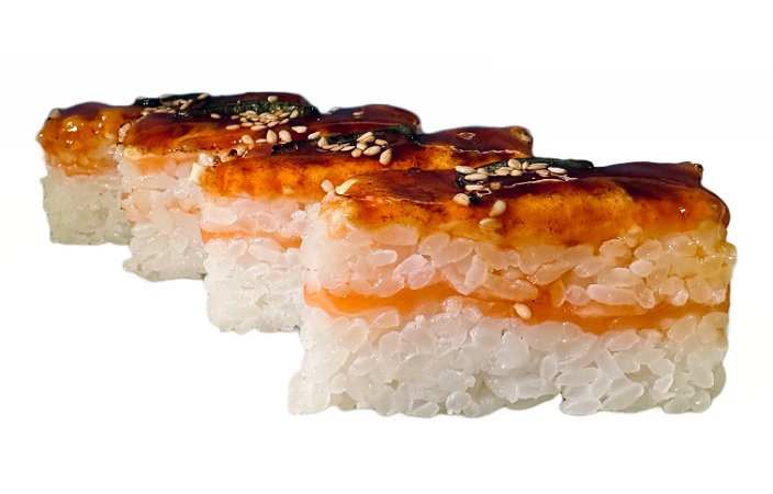 Salmon Oshi 