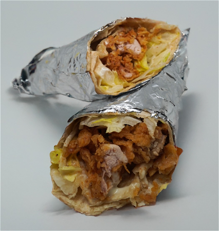 Chicken strips wrap los