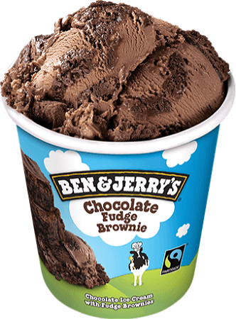 Ben en Jerry’s Chocolate fudge brownie