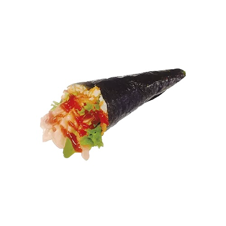 Spicy zalm handroll