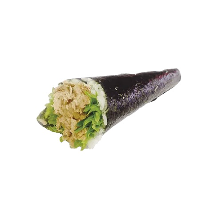 sake salad handroll