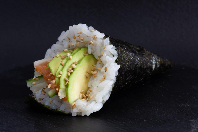 Zalm Temaki