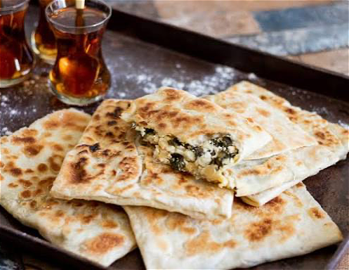 Gözleme Spinazie Fetakaas