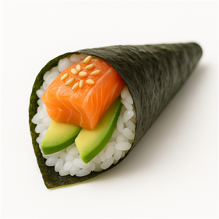 Salmon temaki