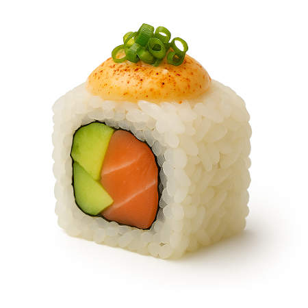 Spicy salmon maki