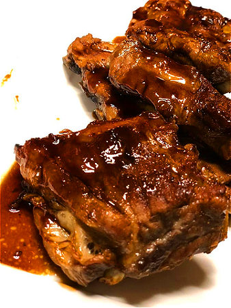 Spareribs barbeque Groot