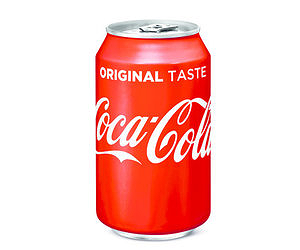Coca-Cola 330 ml, blik