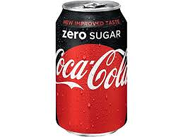 Coca-Cola zero 330 ml, blik