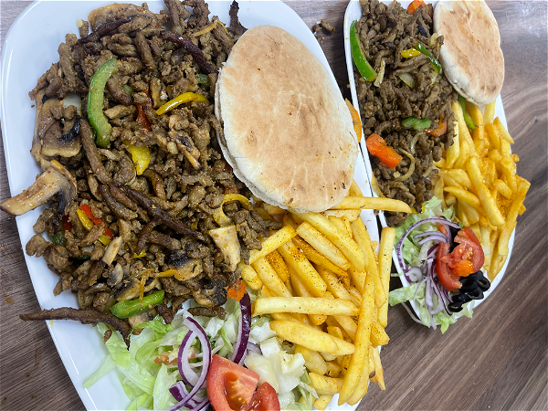Shoarma speciaal schotel