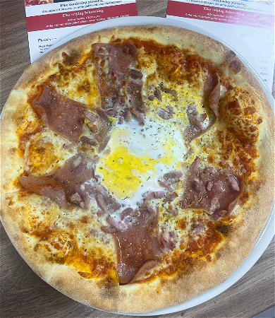 Pizza Carbonara