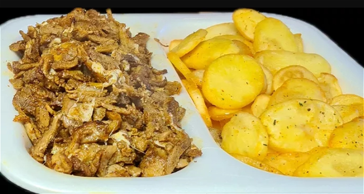 Döner Hawaï schotel