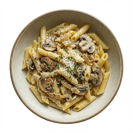 Pasta crema di funghi