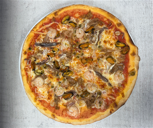 Pizza frutti di mare
