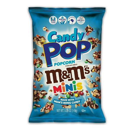 Candy Pop M&M Minis Popcorn 149g