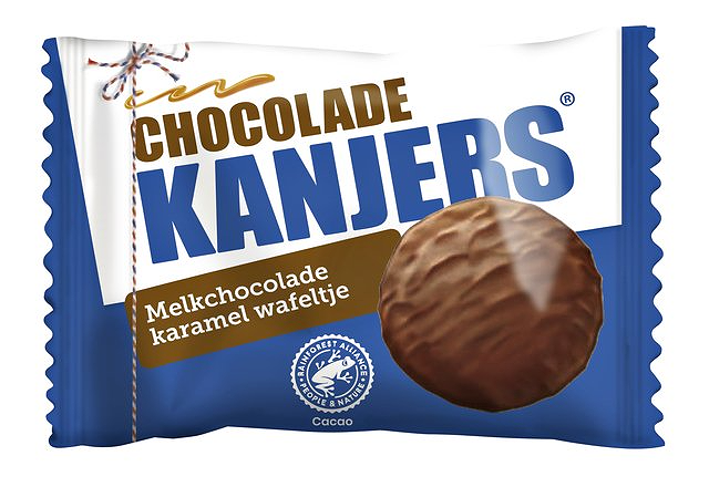 Kanjers Melkchocolade Karamel 45g