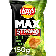 Lays Max Strong Chilli & Lime Flavour 150 G