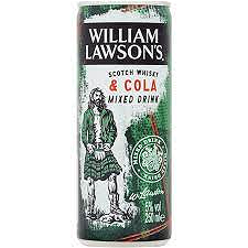 William Lawson's Scotch whisky & cola