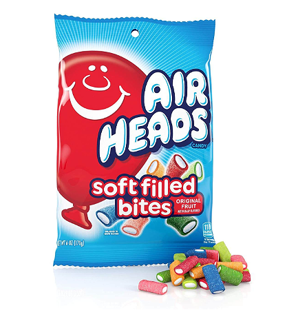 Air Heads Soft Filled Bites 170 gram