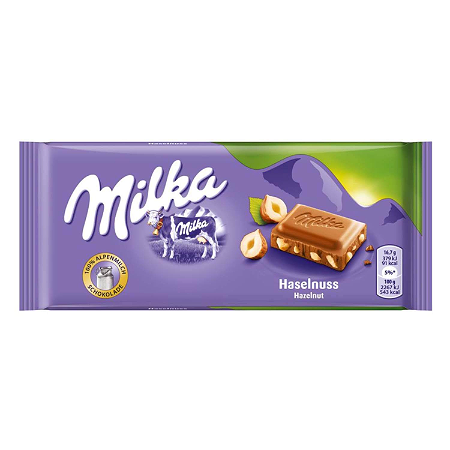Milka Chocolade Hazelnoot