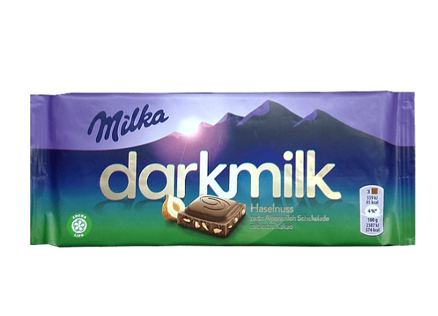 Milka Darkmilk Hazelnoot
