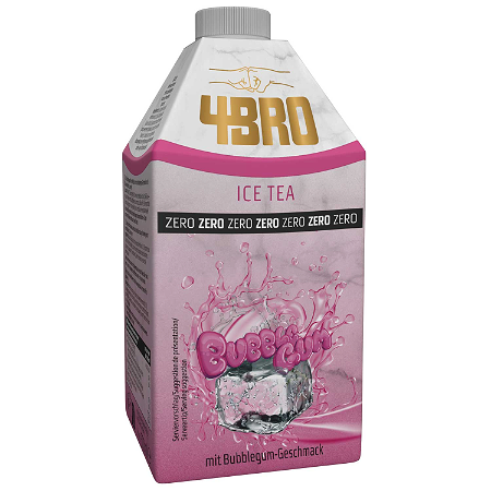 4BRO Ice Tea bubble Gum zero