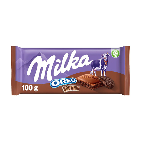 Milka Chocolade Oreo Brownie 100 gram