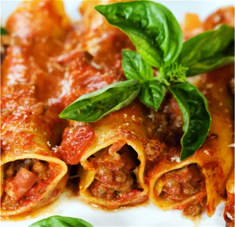 Cannelloni al forno (vlees)